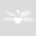 Palm Leaf Ceiling Fans with Lights Tropical Ceiling Fans 6 Speeds Reversible Wood Grain 52
