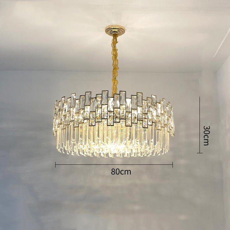 Palo clear Crystal Round Chandelier - Camilalamps - Ca-1a-1385