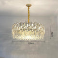 Palo clear Crystal Round Chandelier - Camilalamps - CA - A - 387