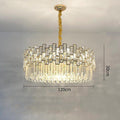 Palo clear Crystal Round Chandelier - Camilalamps - CA - A - 389
