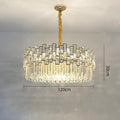 Palo clear Crystal Round Chandelier - Camilalamps - Ca-1a-1389