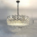 Palo clear Crystal Round Chandelier - Camilalamps - Ca-1a-1390