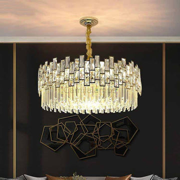 Palo clear Crystal Round Chandelier - Camilalamps - Ca-1a-1385