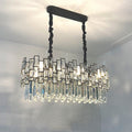 Palo clear Linear Chandelier for Kitchen Island - Camilalamps - Ca-1a-1394