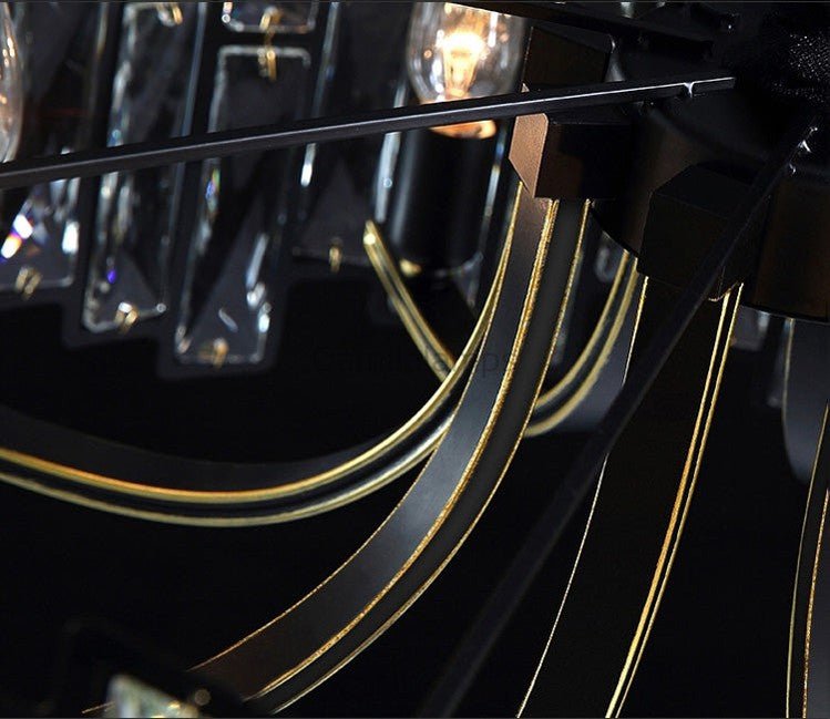 Palo Crystal Round Chandelier - Camilalamps - CA - A - 382