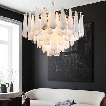Pamela marble Modern Creative chandelier D32" - Camilalamps - Pa-11