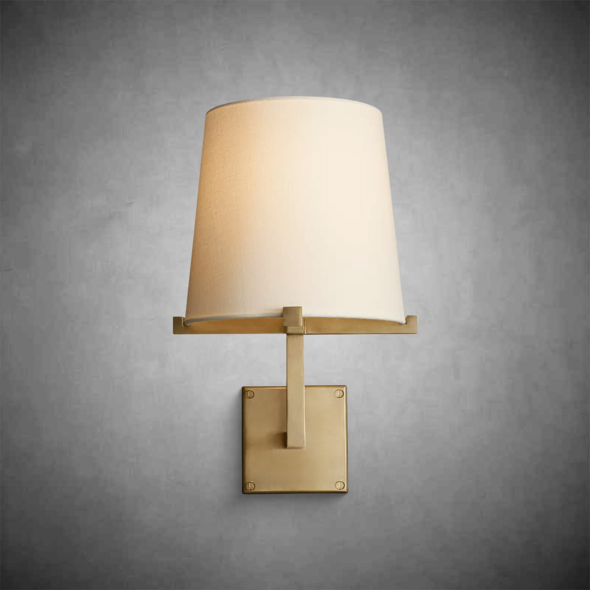 Paricia Fabric Shade Grand Sconce - Camilalamps - CAARHWS - 2561178