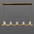 Paricia Glass Linear Chandelier 49