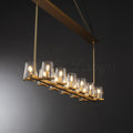 Paricia Glass Linear Chandelier 49