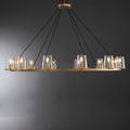 Paricia Glass Round Chandelier 36