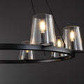 Paricia Glass Round Chandelier 36
