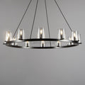 Paricia Glass Round Chandelier 36