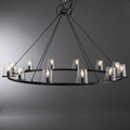 Paricia Glass Round Chandelier 36