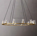Pauillac Clear Glass Round Chandelier - Camilalamps - EDC-11