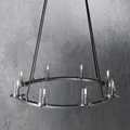 Pauillac Clear Glass Round Chandelier - Camilalamps - EDC-1