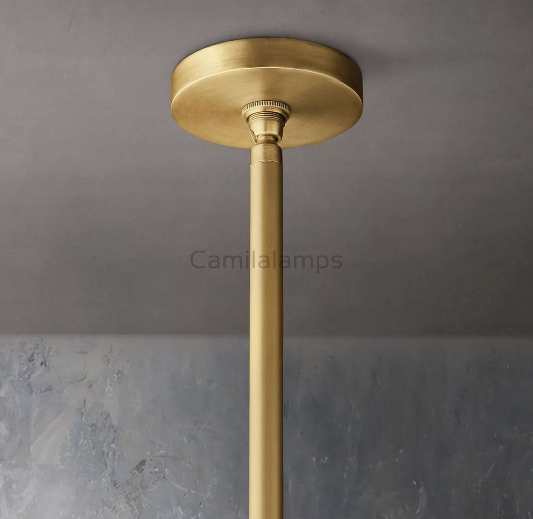 Pauillac Clear Glass Round Chandelier - Camilalamps - EDC-1