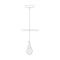Peary multi - head brass chandelier - Camilalamps - Ca-1Peary-101