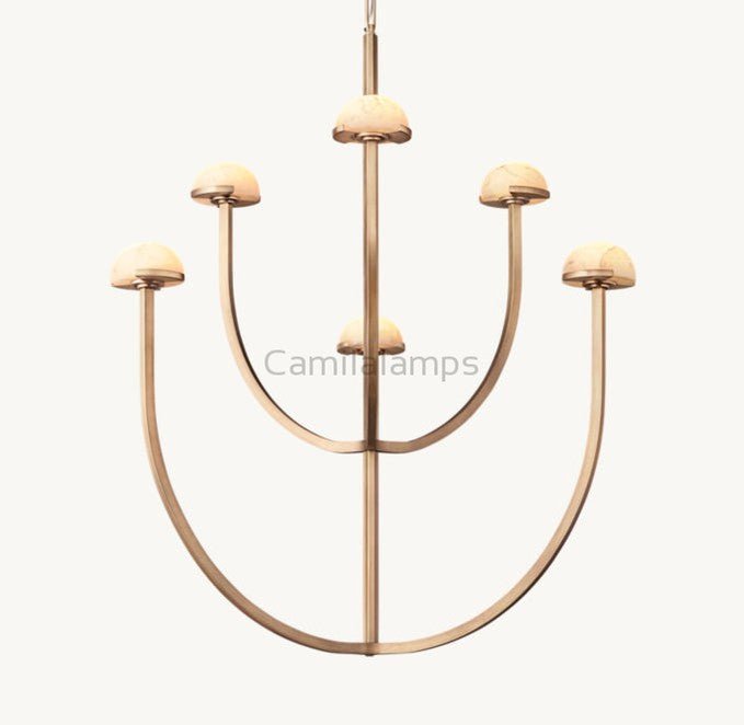 PEDRA ROUND CHANDELIER 32" - Camilalamps - Caaa-11Z0007