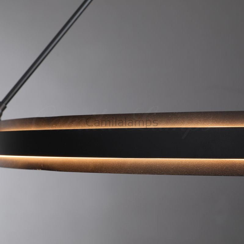 Peral Modern Black Upscale Chandelier - Camilalamps - CAM1190