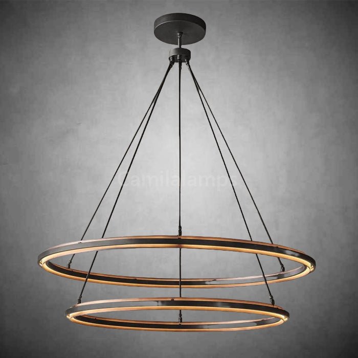 Peral Modern Black Upscale Chandelier - Camilalamps - CAM1191