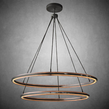 Peral Modern Black Upscale Chandelier - Camilalamps - CAM1186