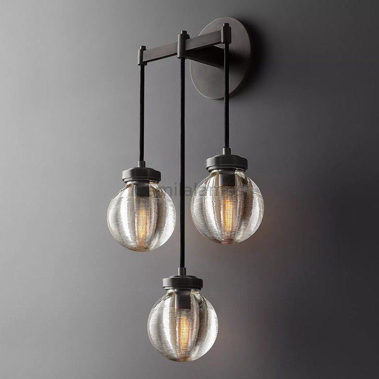 Perle Glass 3 - Head Wall Sonce - Camilalamps - CAA - 10039A6