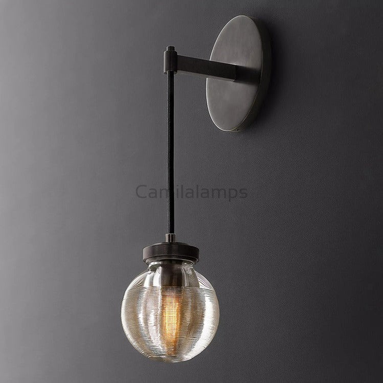 Perle Glass Wall Sconce 15“ - Camilalamps - CAA - 10039A8