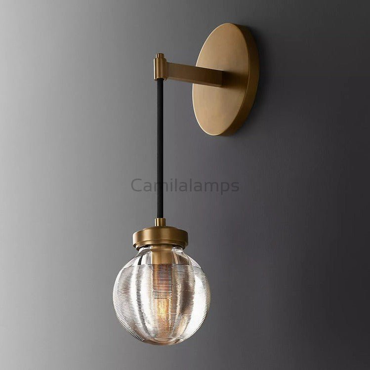 Perle Glass Wall Sconce 15“ - Camilalamps - CAA - 10039A8