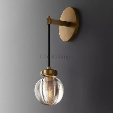 Perle Glass Wall Sconce 15“ - Camilalamps - CAA - 10039A8