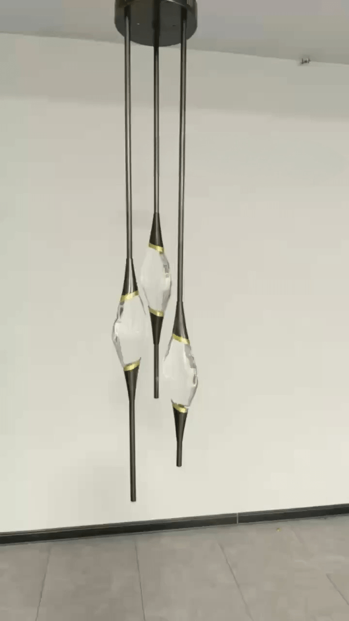 Pezzo Crystal Chandelier 21" H - Camilalamps - CA - CH2562506