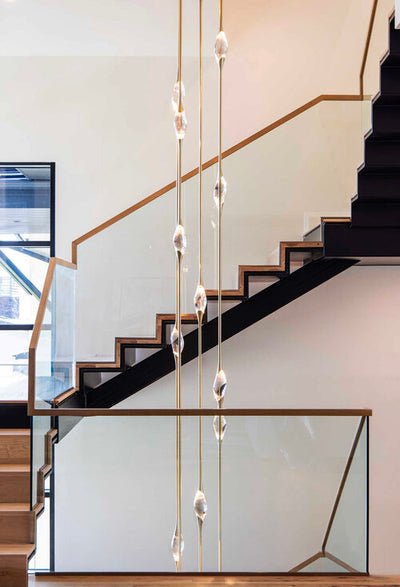 Pezzo Crystal Chandelier 21" H - Camilalamps - CA - CH2562506