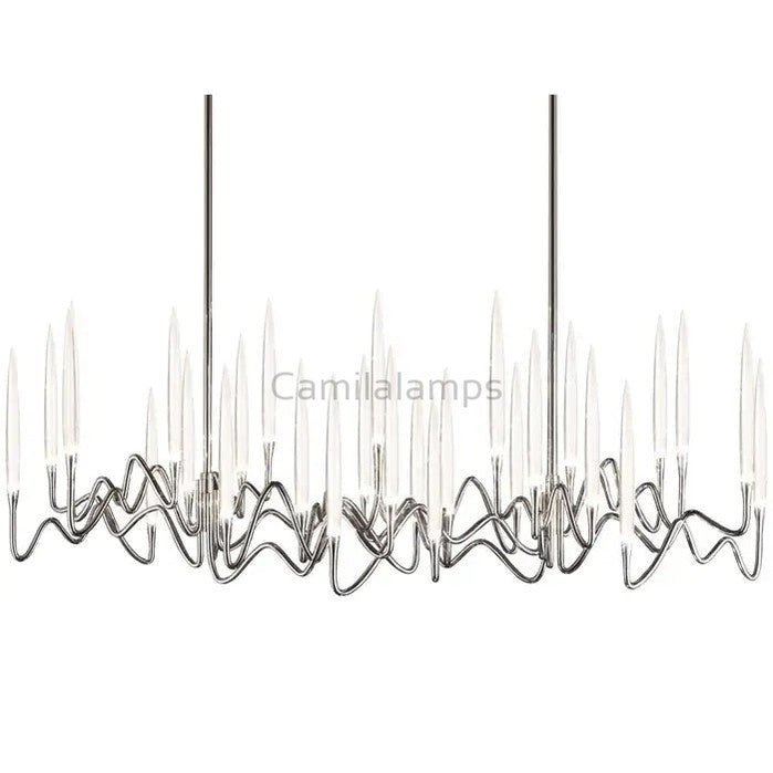 Pezzo Long Chandelier 40"W 59"W 78"W - Camilalamps - pez59-13