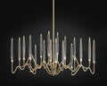 Pezzo Long Chandelier 40
