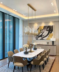 Pezzo Long Chandelier 40
