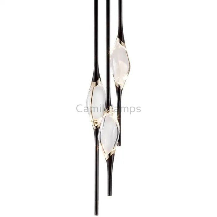 Pezzo Round Cluster Chandelier 7.9"W - Camilalamps - pez7-14