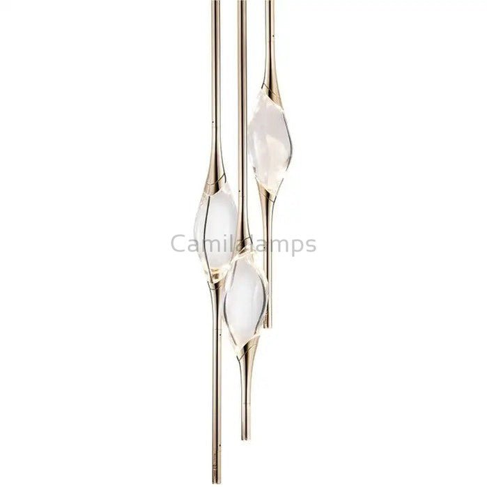 Pezzo Round Cluster Chandelier 7.9"W - Camilalamps - pez7 - 2