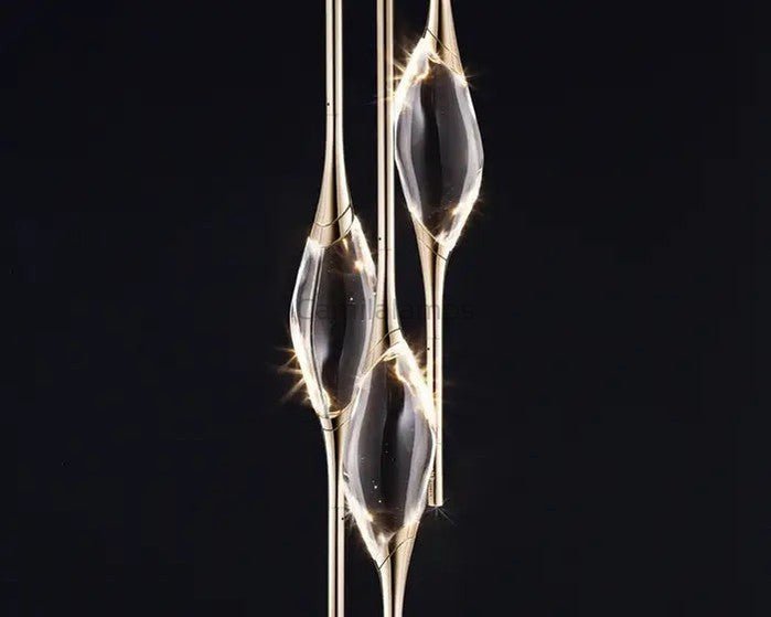 Pezzo Round Cluster Chandelier 7.9"W - Camilalamps - pez7-12