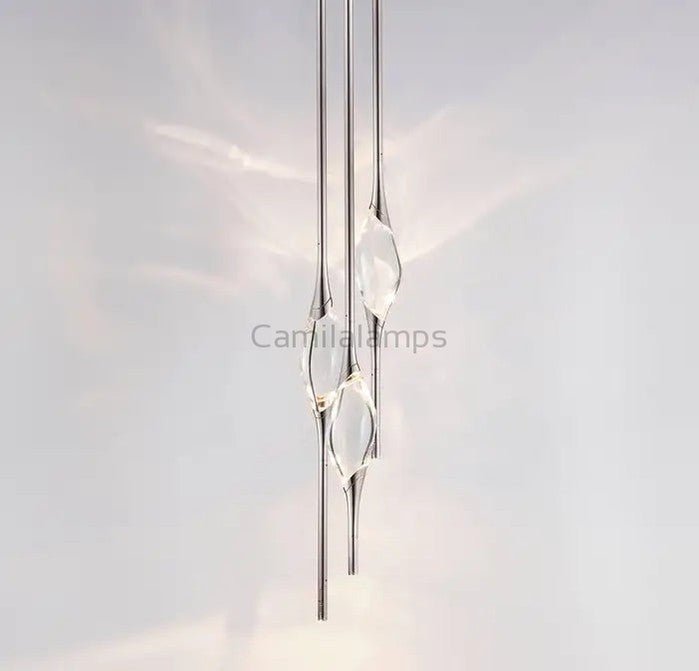 Pezzo Round Cluster Chandelier 7.9"W - Camilalamps - pez7-11