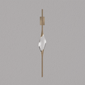 Pezzo Single Crystal Wall Sconce - Camilalamps - CAARHWS - 2562007