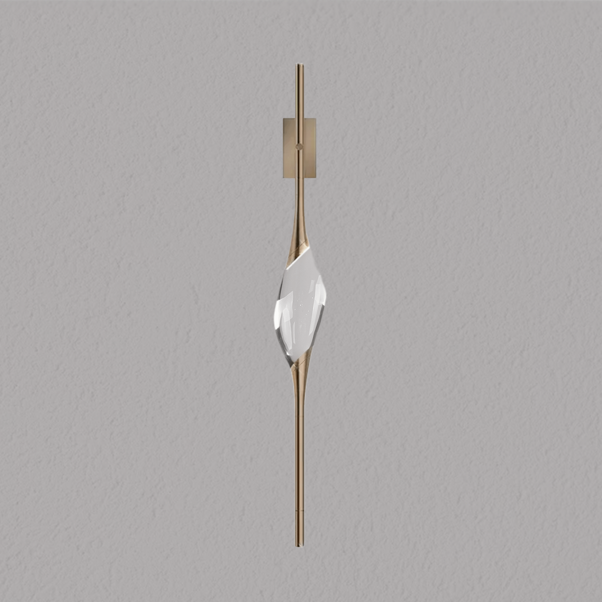 Pezzo Single Crystal Wall Sconce - Camilalamps - CAARHWS - 2562007