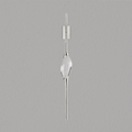 Pezzo Single Crystal Wall Sconce - Camilalamps - CAARHWS - 2562009