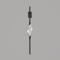 Pezzo Single Crystal Wall Sconce - Camilalamps - CAARHWS - 2562005