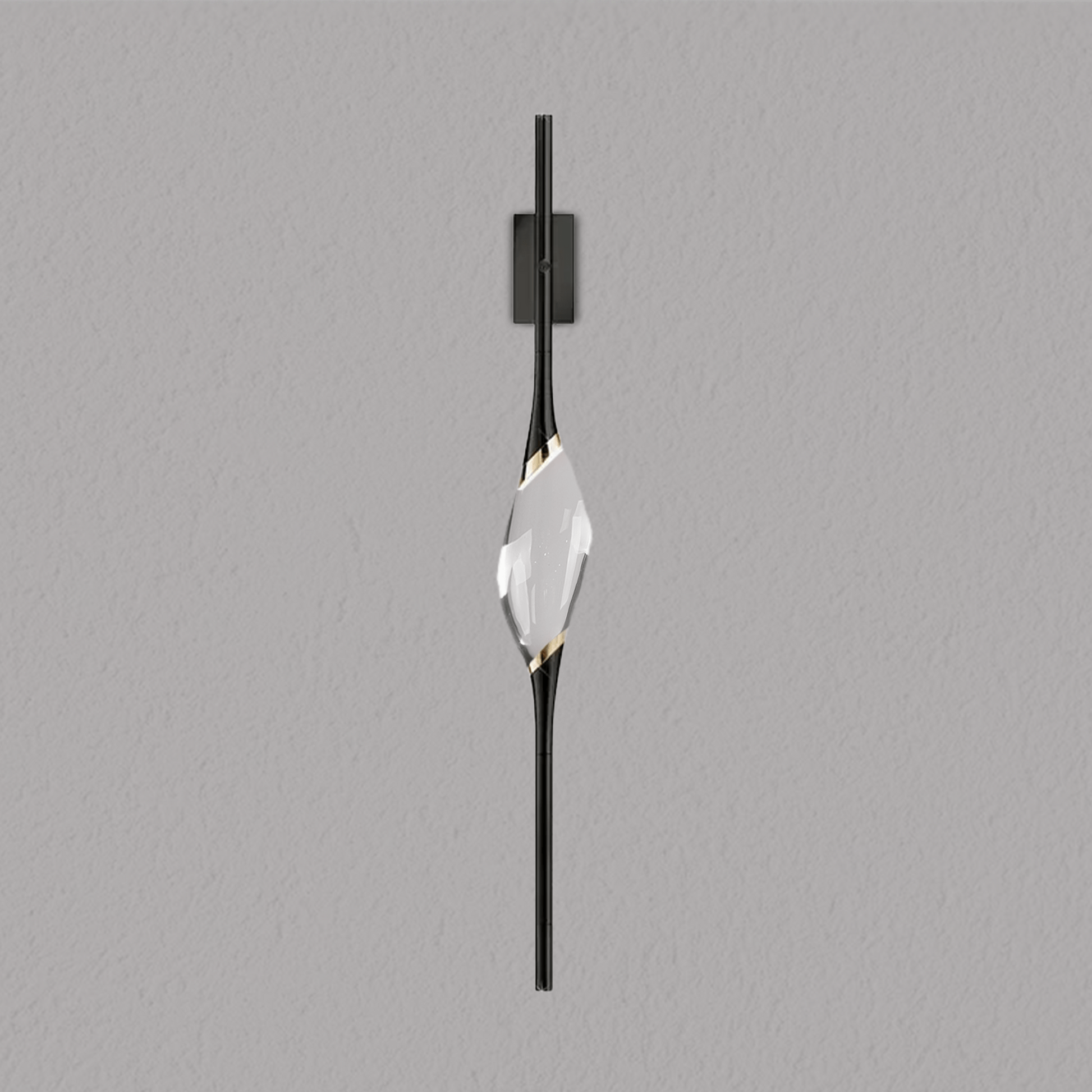 Pezzo Single Crystal Wall Sconce - Camilalamps - CAARHWS - 2562005