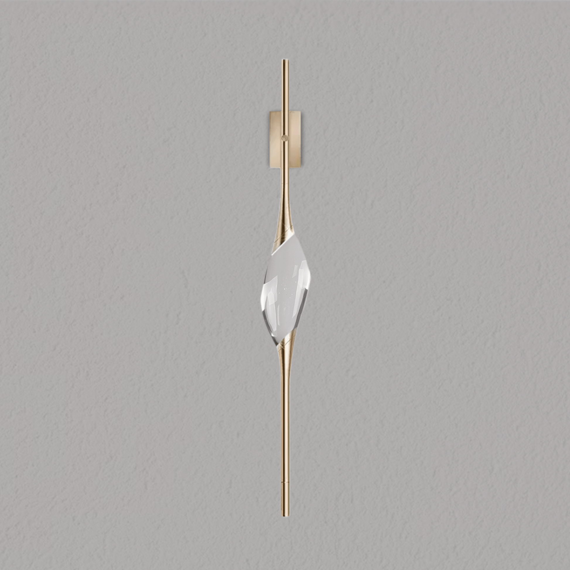 Pezzo Single Crystal Wall Sconce - Camilalamps - CAARHWS - 2562006