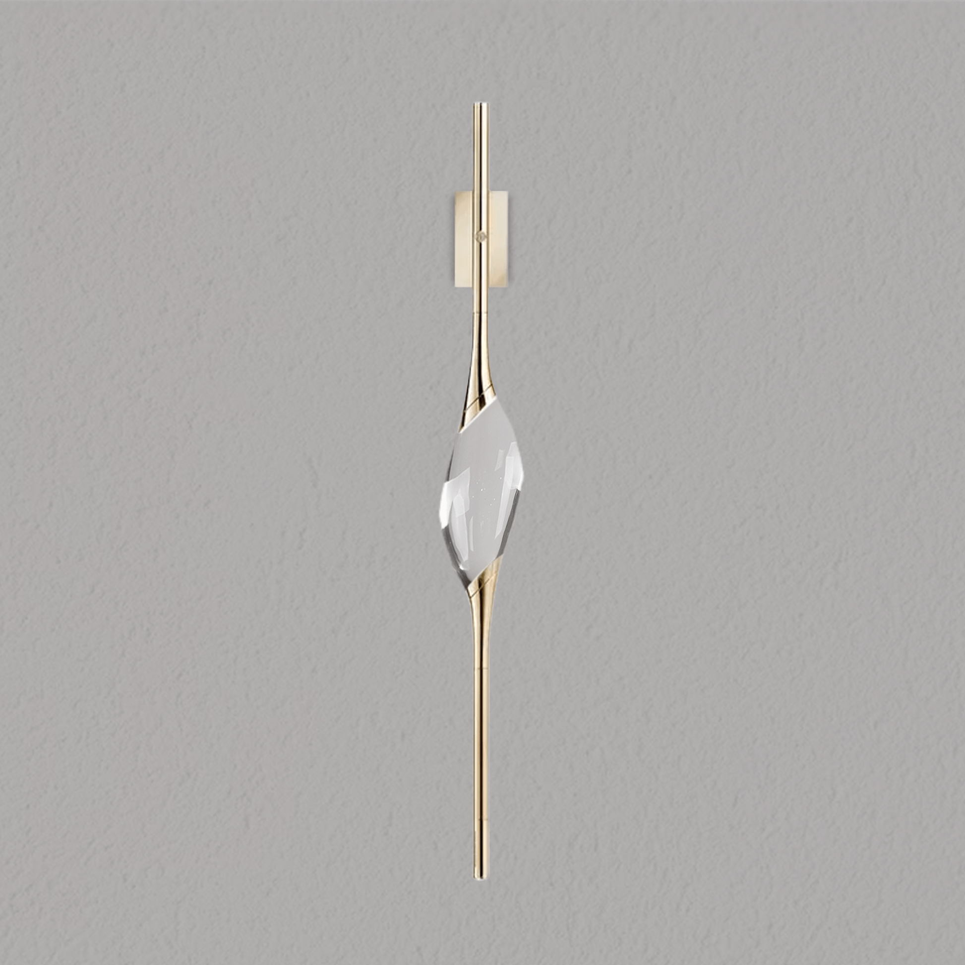 Pezzo Single Crystal Wall Sconce - Camilalamps - CAARHWS - 2562006