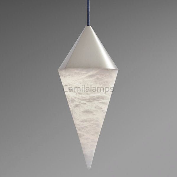 Phineas Alabaster Simple Pendant Light - Camilalamps - CAM - PH - 03