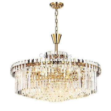 Phyllaris Crystal Chandelier 60" - Camilalamps - CA - A - 4609