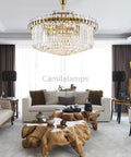 Phyllaris Crystal Chandelier - Camilalamps - Ca-1a-1616