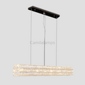 Pluto Halo Rectangular Crystal Chandelier - Camilalamps - CA - LI2024 - C5566