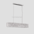 Pluto Halo Rectangular Crystal Chandelier - Camilalamps - Ca-1LI2024-1C5574